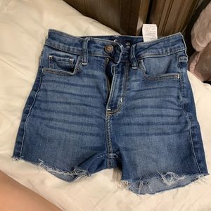 Hollister jean shorts